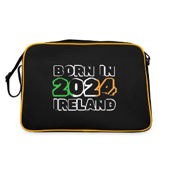 Ireland 2024 - Retro Bag - black/gold - Back
