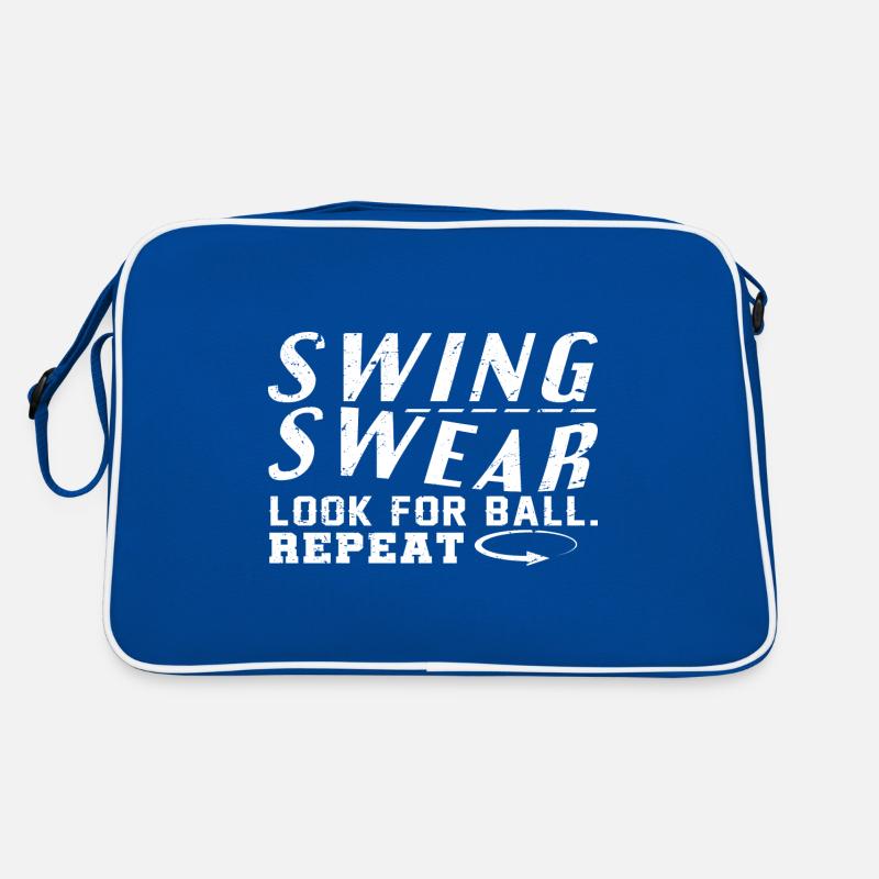 Golf Geschenk Witz Golfspieler Golfer Retro Tasche