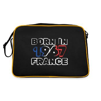 in 1967 - Retro Bag - black/gold - Back