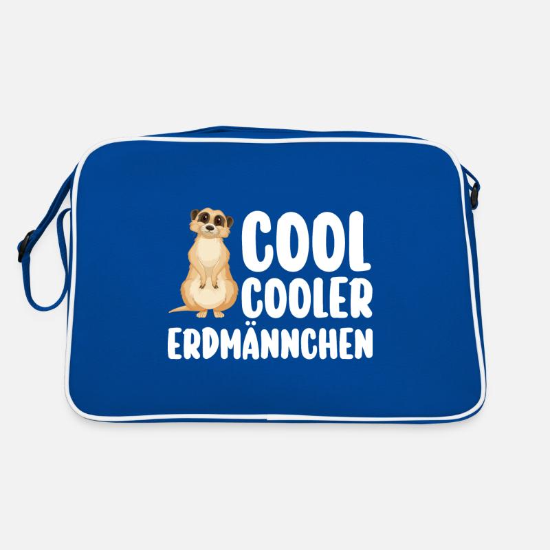 Erdmännchen Retro Tasche