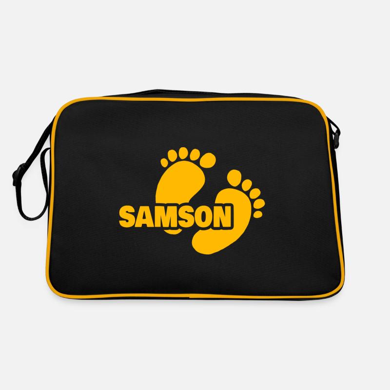 Geschenk für Samson Retro Tasche