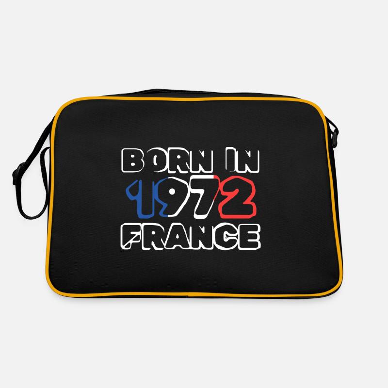 1972 - Sac Retro - noir/or