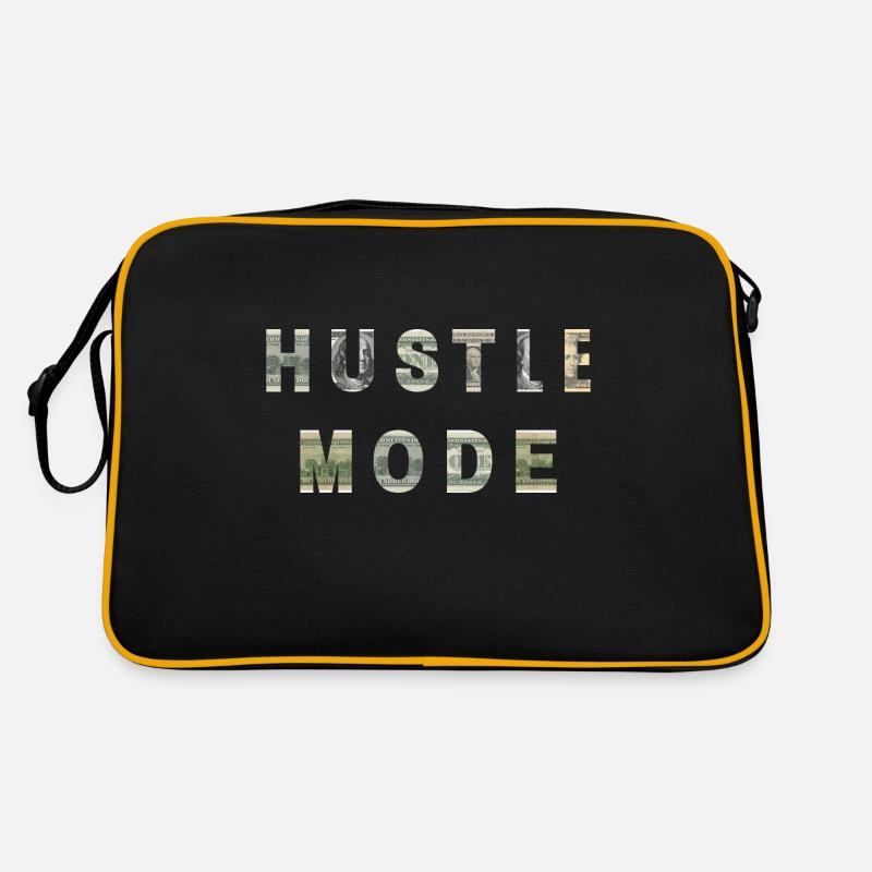 Hustler Mode Argent Texture Inspiration Sac Retro