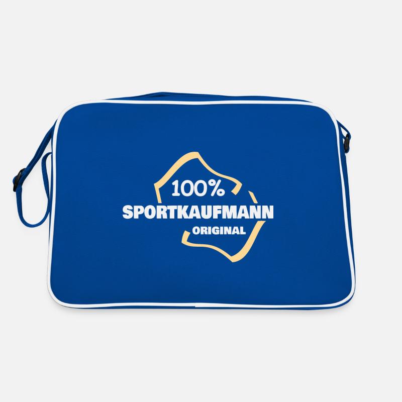 Beruf Sportkaufmann Retro Tasche