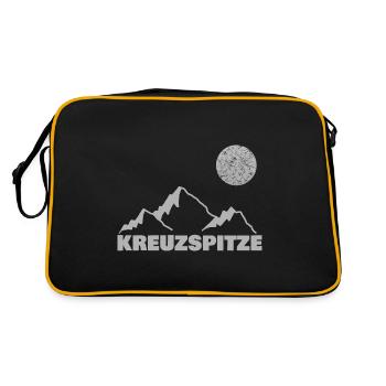 Cross Lace - Retro Bag - black/gold - Back