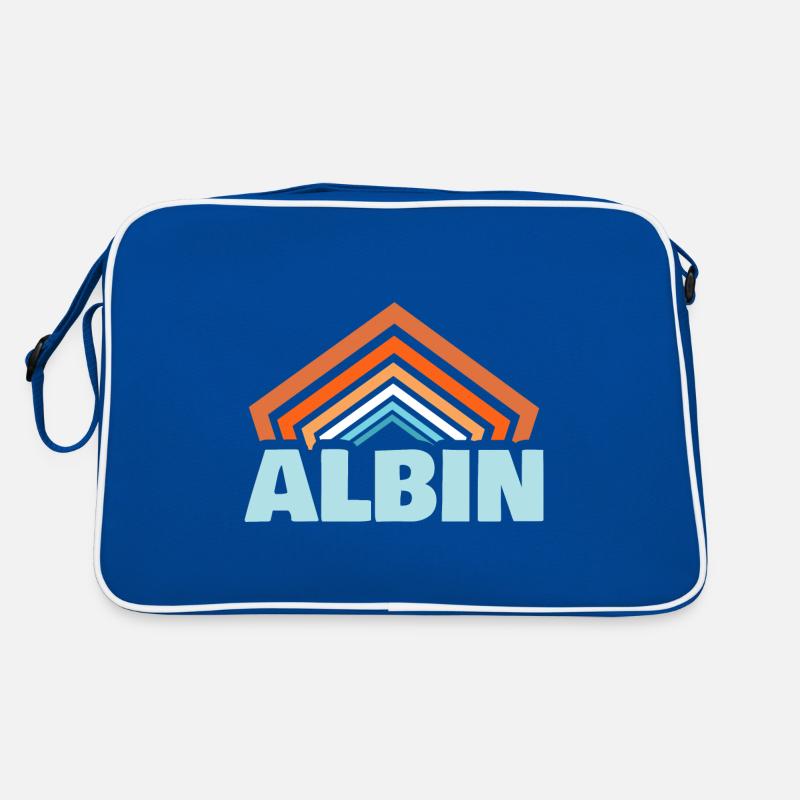 First name Albin Retro Bag