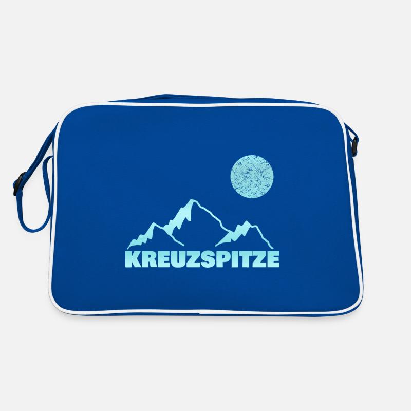 Bergsteigen kreuzspitze Retro Tasche