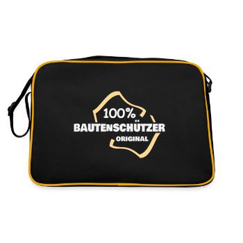Building protector - Retro Bag - black/gold - Back
