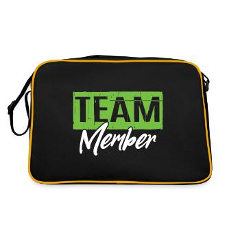 Membres de l’équipe - Sac Retro - noir/or - Dos