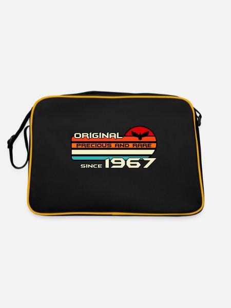 original 1967 anniversaire 55 ans 55e anniversaire - Sac Retro - noir/or - Dos