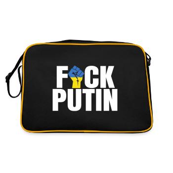 Ukraine - Sac Retro - noir/or - Dos