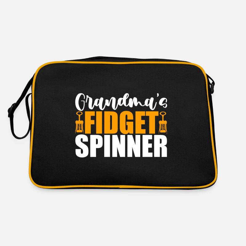 Fidget Spinner de grand-mère 4 Sac Retro
