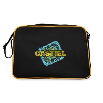 Castiel de chaîne - Sac Retro - noir/or - Dos
