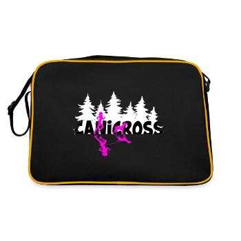 Canicross canicross-girl running with dog Dogrun - Retro Bag - black/gold - Back