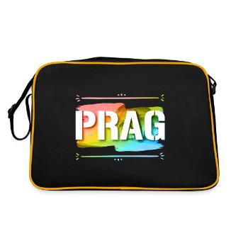 Prague - Retro Bag - black/gold - Back