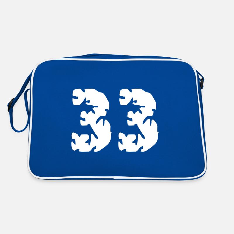 Maillot 33 numéros Sac Retro