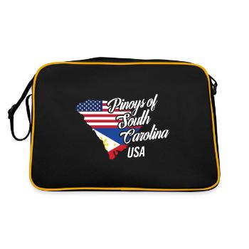 Les Philippins de Caroline du Sud conçoivent pour Fil-Ams - Sac Retro - noir/or - Dos