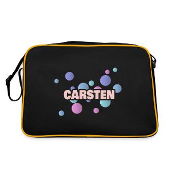 Carsten Carsten - Retro Bag - black/gold - Back