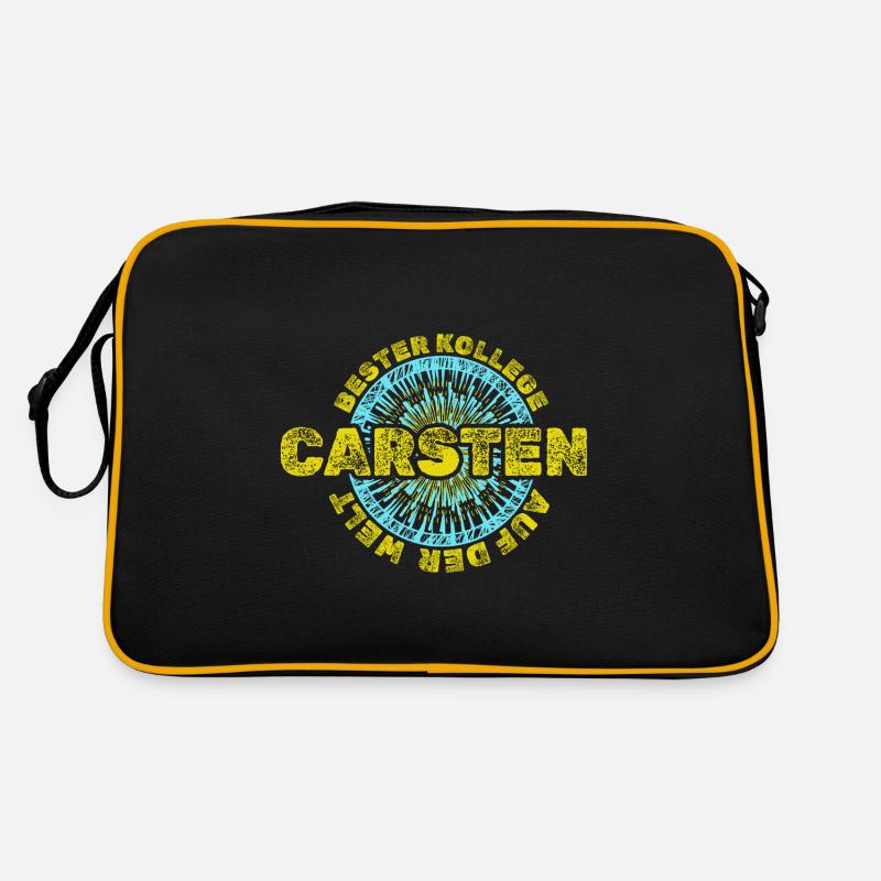 First name Carsten Retro Bag