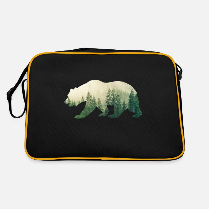 Grizzly des forêts Sac Retro