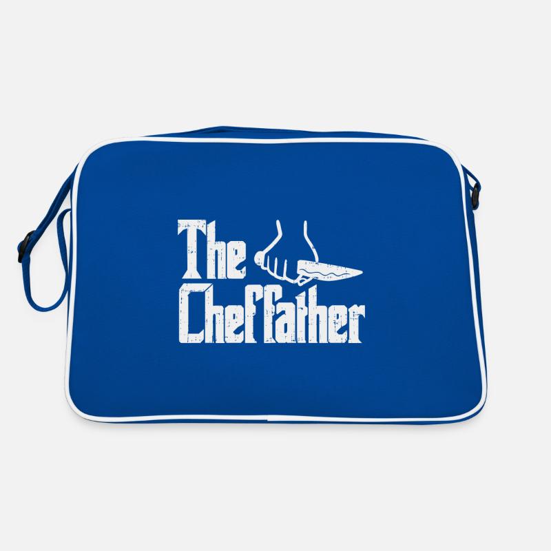 Men's The Cheffather Chef Head Chef Chef Retro Bag