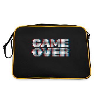 Game Over, chemise de joueur cool - Sac Retro - noir/or - Dos