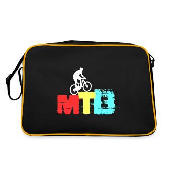 MTB - Sac Retro - noir/or - Dos