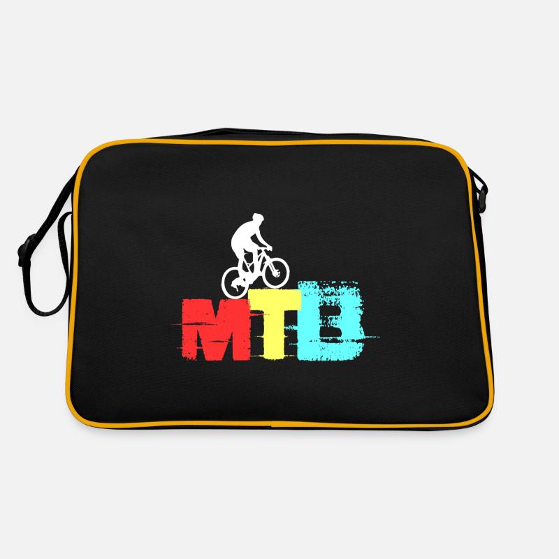 Mtb - Retro Bag - black/gold