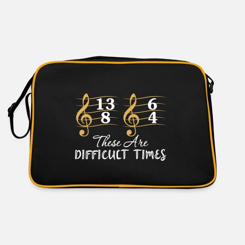 These Are Difficult Times Music Lover Orchestra Mu Retro Bag