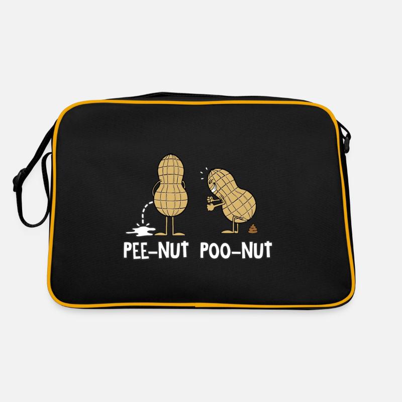 Pee Nut Poo Nut Retro Tasche