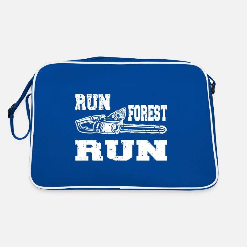 EXÉCUTER LA FORÊT RUN Sac Retro