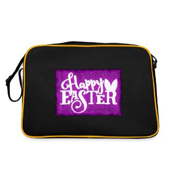 Easter - Retro Bag - black/gold - Back
