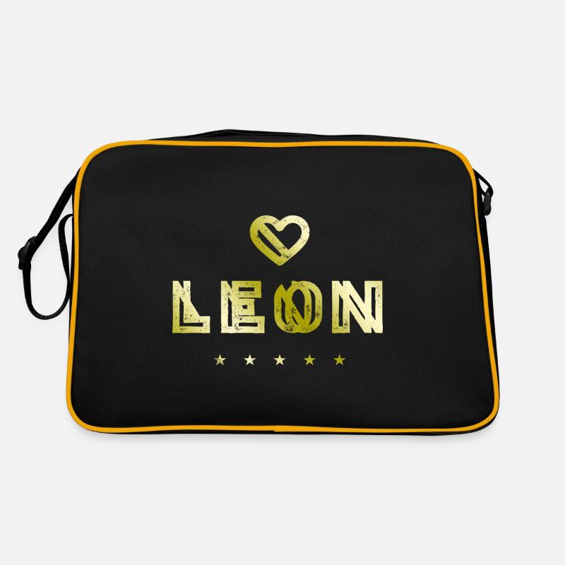 Cœur léon Sac Retro