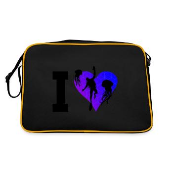 Scuba Divers Scuba Diving Divers Ladies - Sac Retro - noir/or - Dos