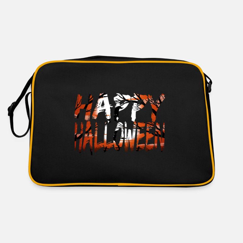 Happy Halloween Geschenk Slogan Cool Retro Tasche