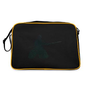 Arts Martiaux Hommes Aïkidoka Aïkidoka Femmes Martial - Sac Retro - noir/or - Dos