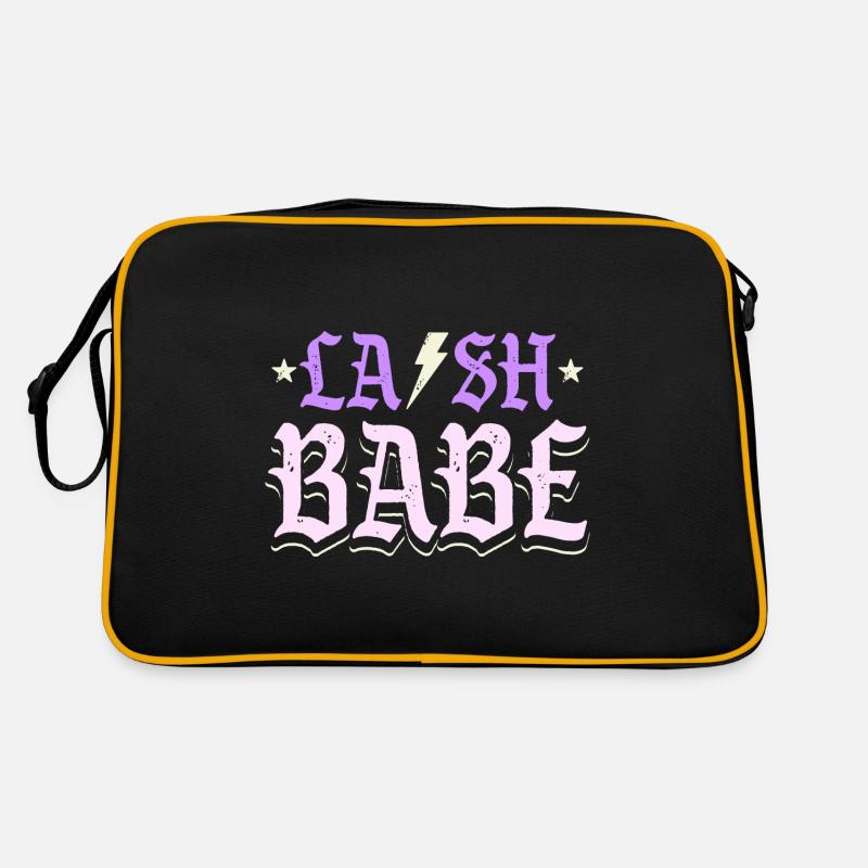 Wimpern-Babe Retro Tasche