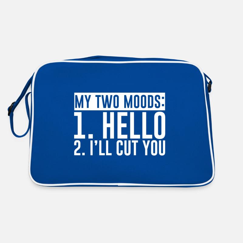 Mes deux humeurs 1 Bonjour 2 Je vais te couper 2 Sac Retro