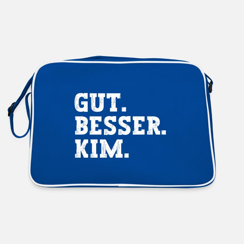 Gut Besser Kim Lustiger Spruch Name Kim Retro Tasche