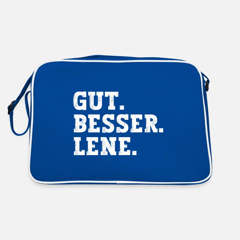 Gut Besser Lene Lustiger Spruch Name Lene Retro Tasche