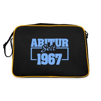 Abi 1967 - Retro Tasche - Schwarz/Gold - Hinten
