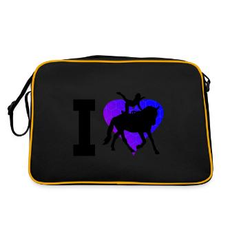 Body Control Men's Equine Gymnastics - Retro Bag - black/gold - Back