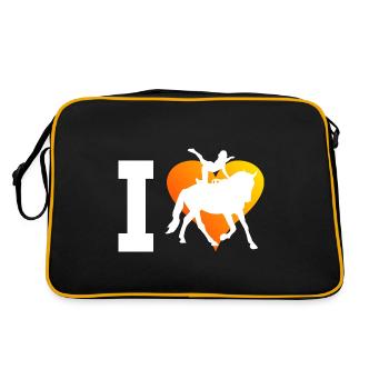 Voltige d’équipe Voltige Art équestre - Sac Retro - noir/or - Dos