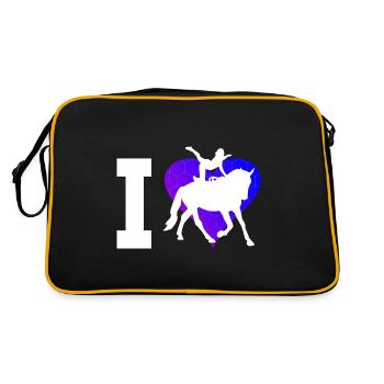 Balance Exercises Equestrian Gymnastics Vaulting - Retro Bag - black/gold - Back