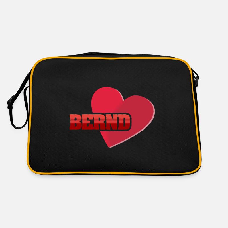 Bernd as a first name Retro Bag
