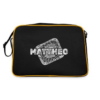 Stardust Mattheo - Retro Bag - black/gold - Back