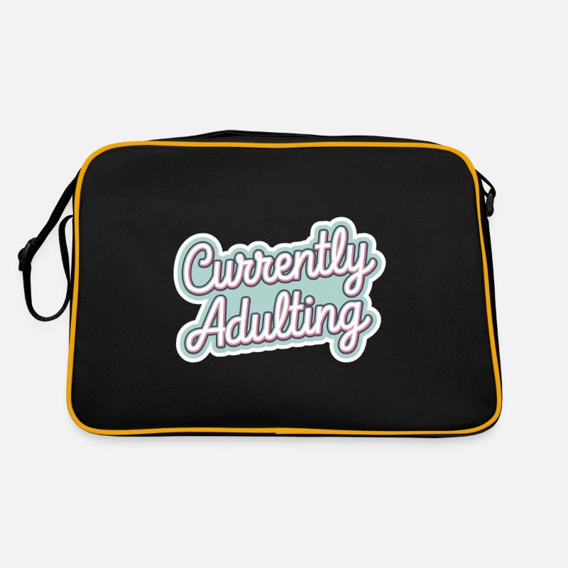 Currently Adulting 7 Retro Tasche