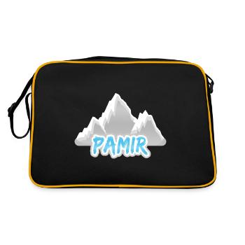Mount Pamir - Retro Bag - black/gold - Back
