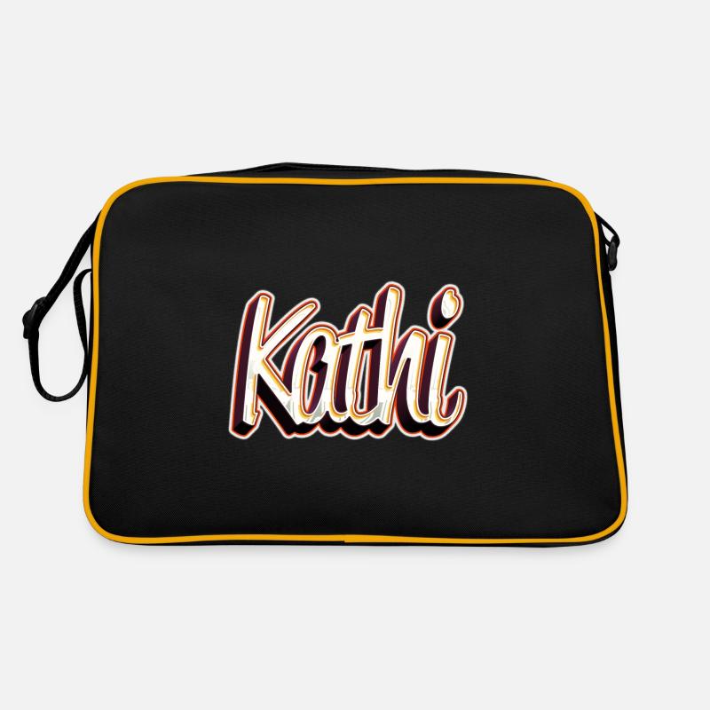 Kathi First Name Name Nickname Graffiti Retro Bag