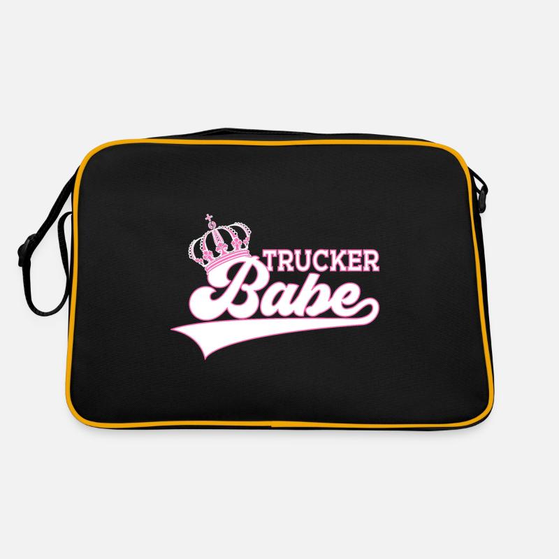 CHAUFFEUR DE CAMIONNEUR BABE Sac Retro